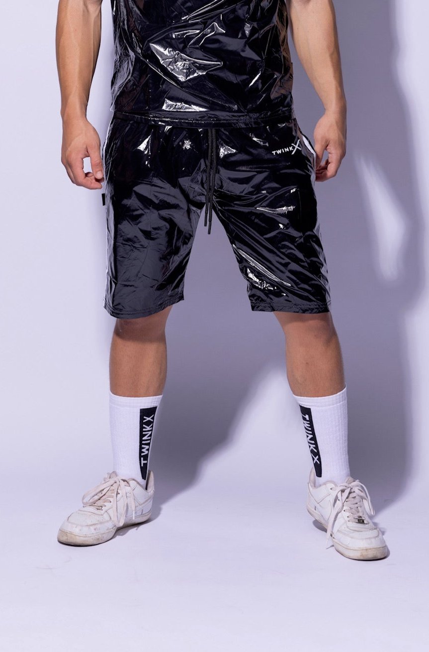hero shorts I black/white I nylon PRO