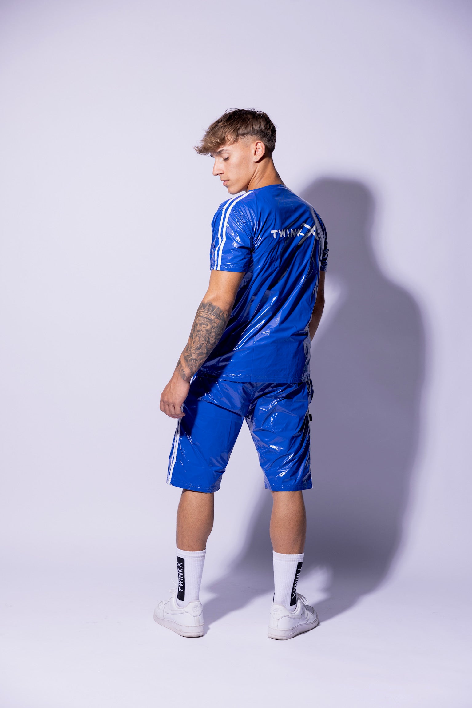 HERO BEACH SET I ROYAL BLUE/WHITE | NYLON PRO