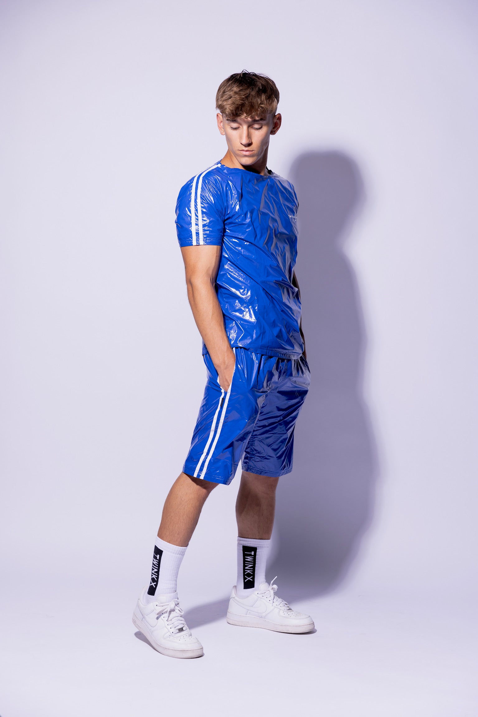 HERO BEACH SET I ROYAL BLUE/WHITE | NYLON PRO