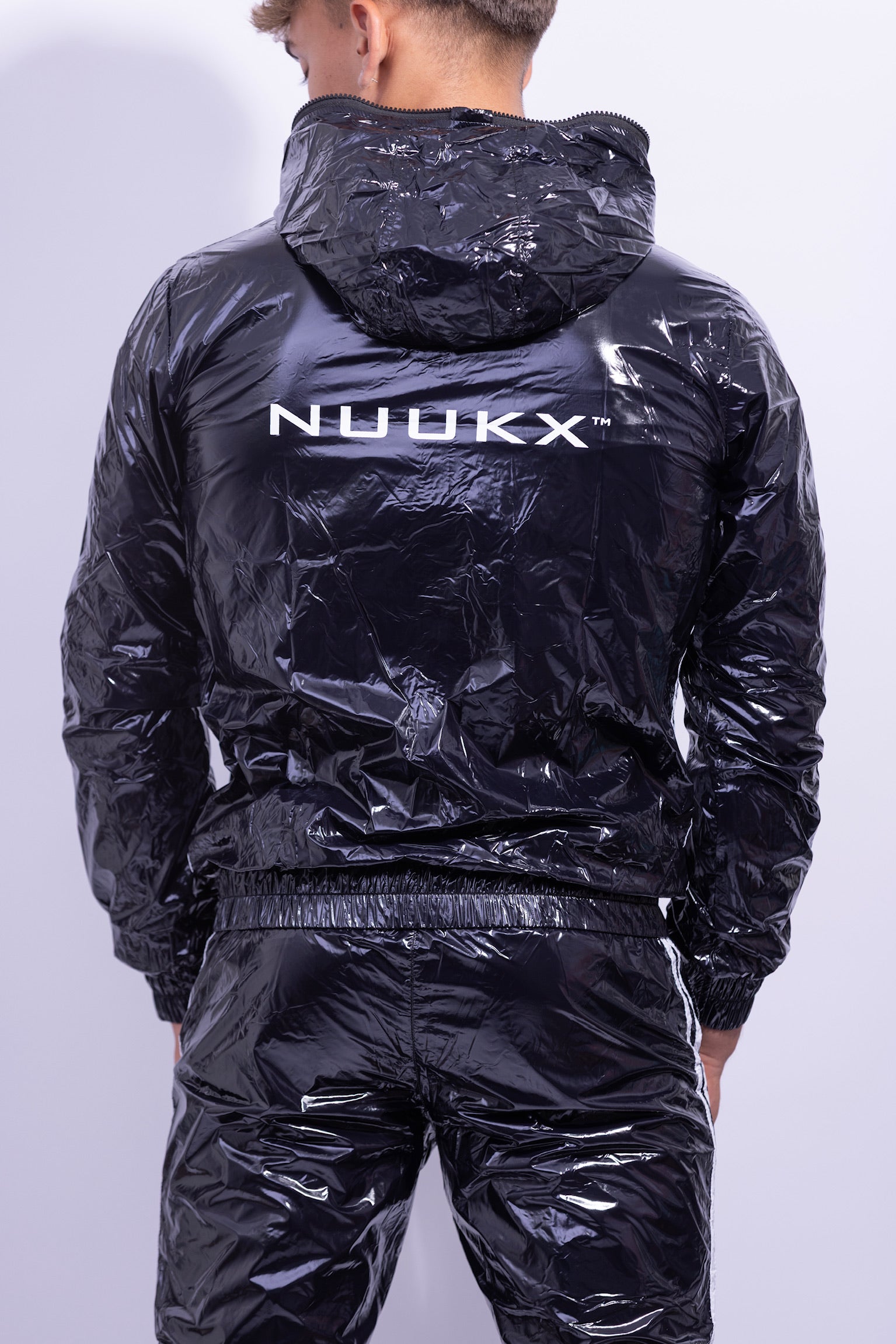 hero jacket I black/white I nylon pro