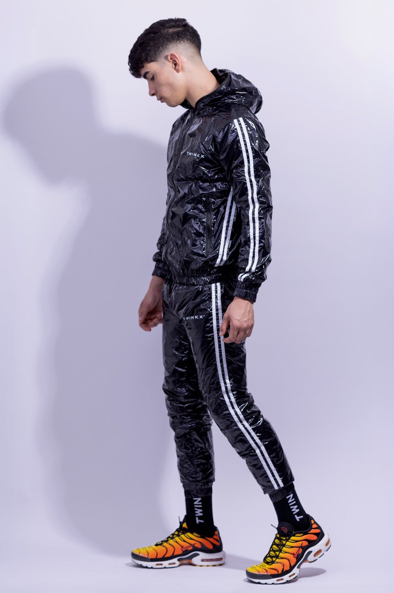 hero pants I black/white I nylon pro