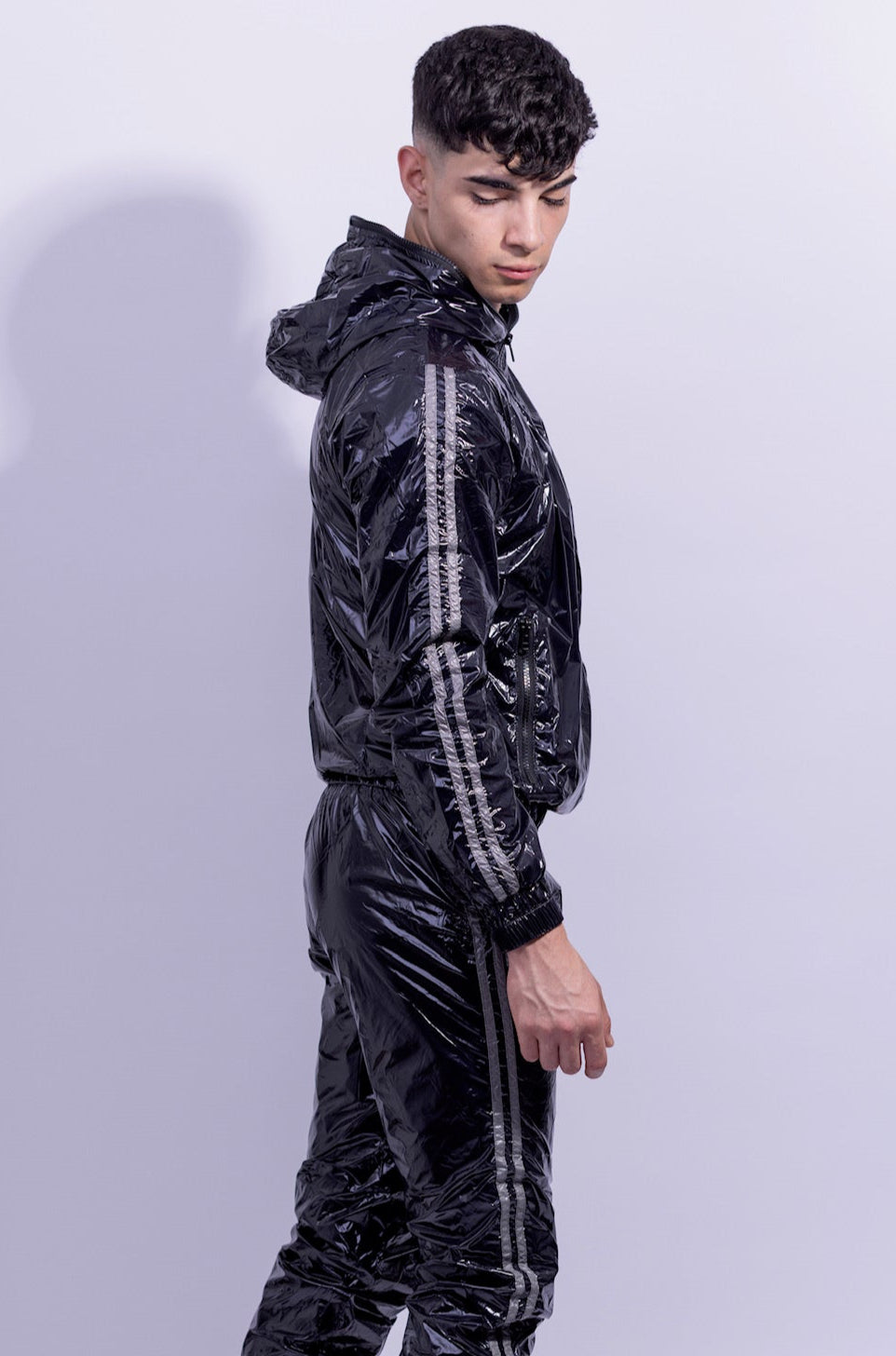 hero jacket I black/grey I nylon pro