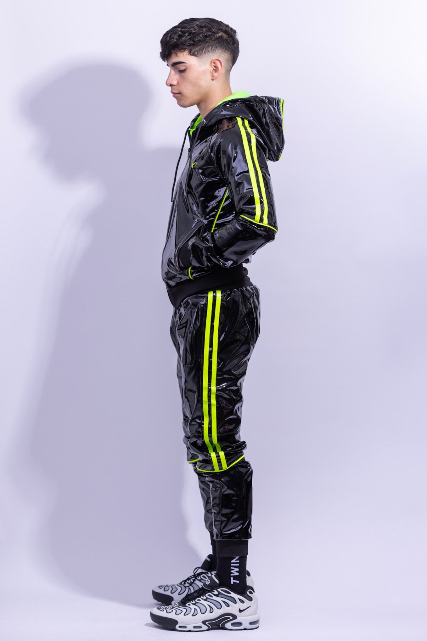 SUPERHERO SET I BLACK/NEON I PVC PRO