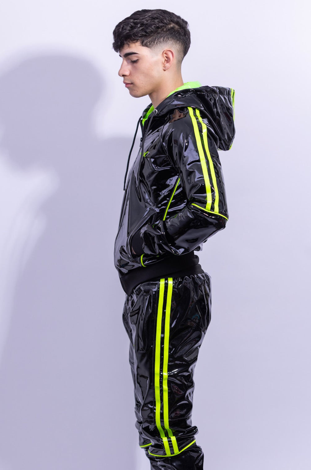 superhero jacket I black/neon I pvc pro
