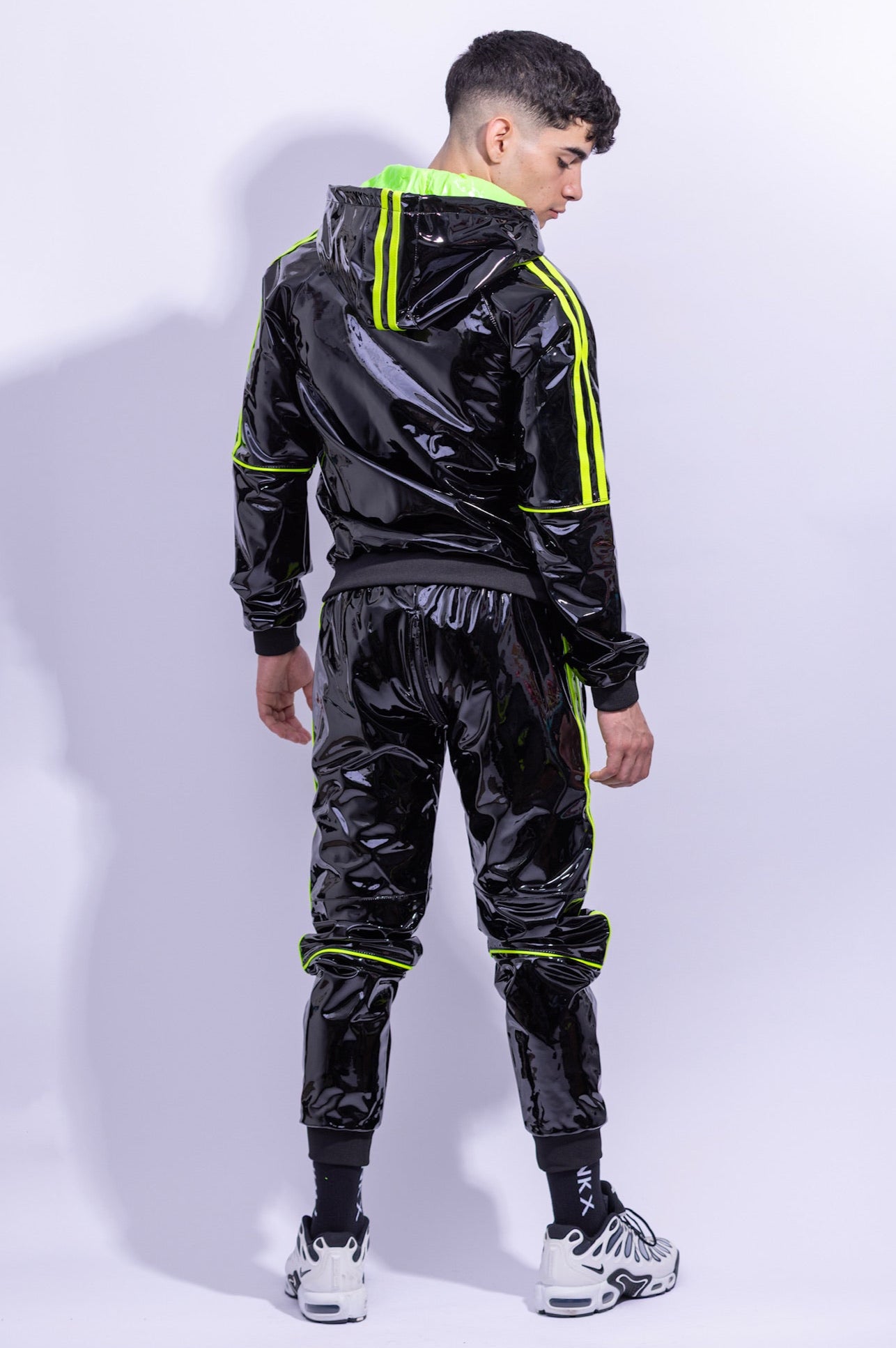 SUPERHERO SET I BLACK/NEON I PVC PRO