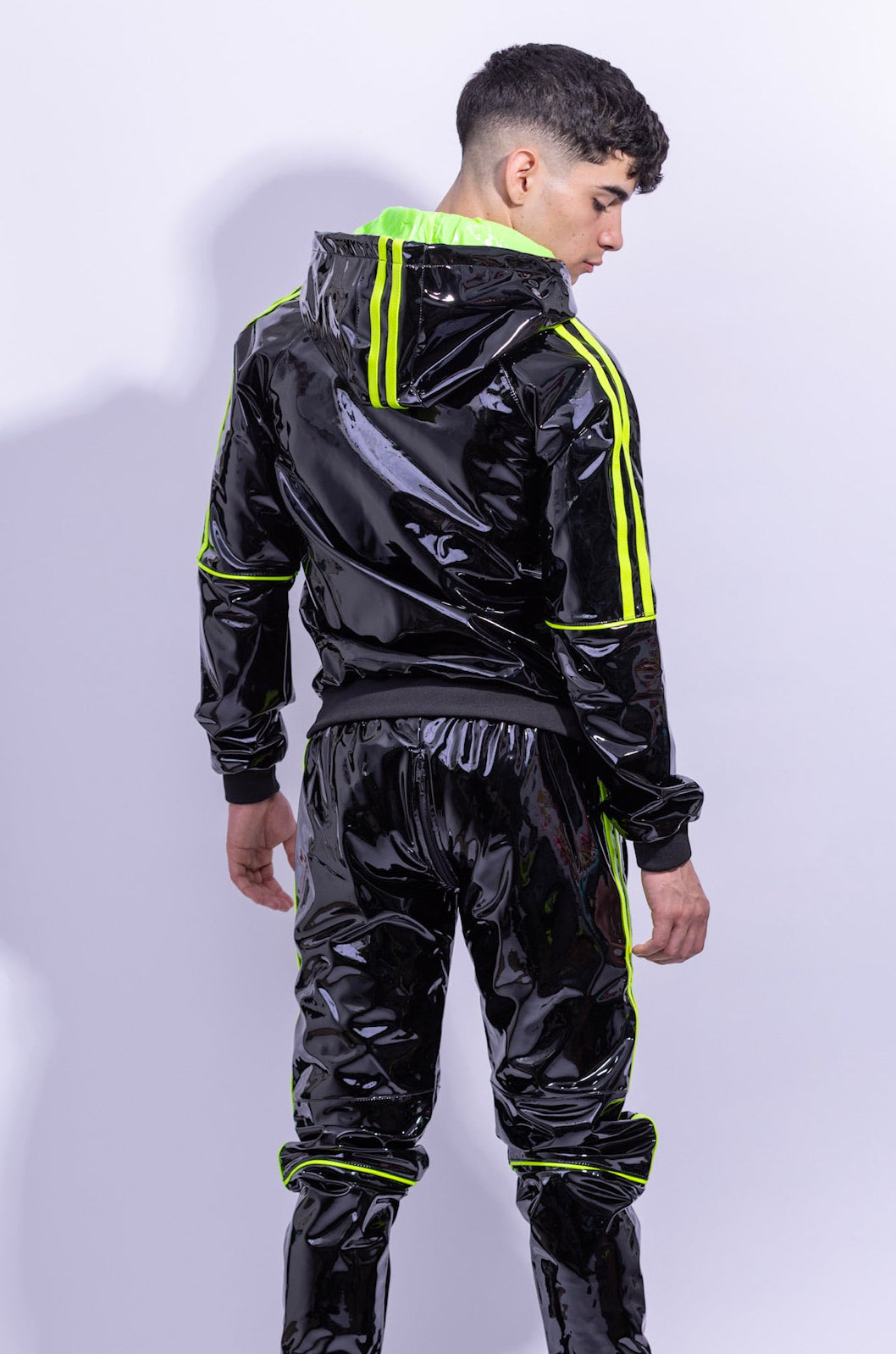 superhero jacket I black/neon I pvc pro