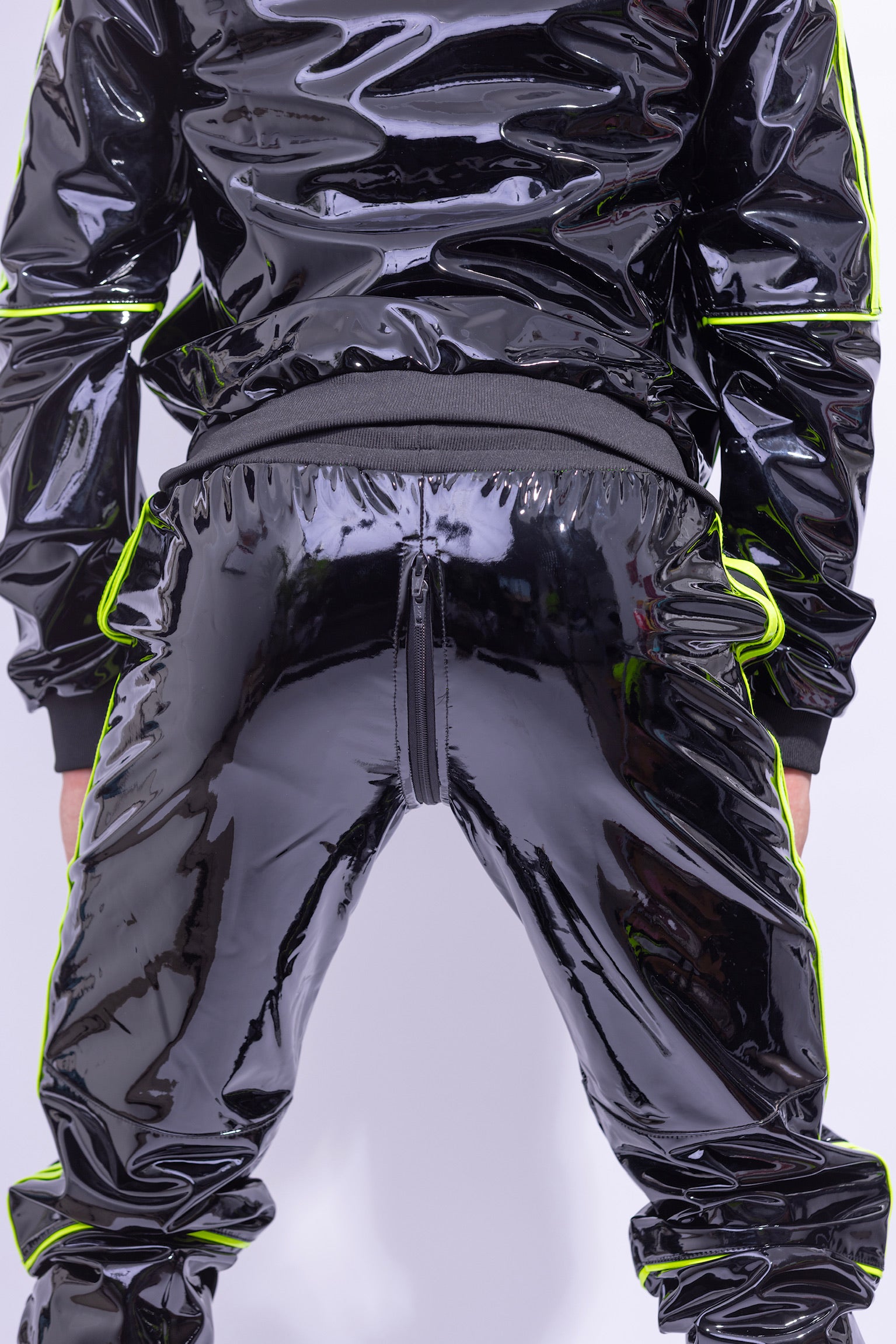 SUPERHERO SET I BLACK/NEON I PVC PRO