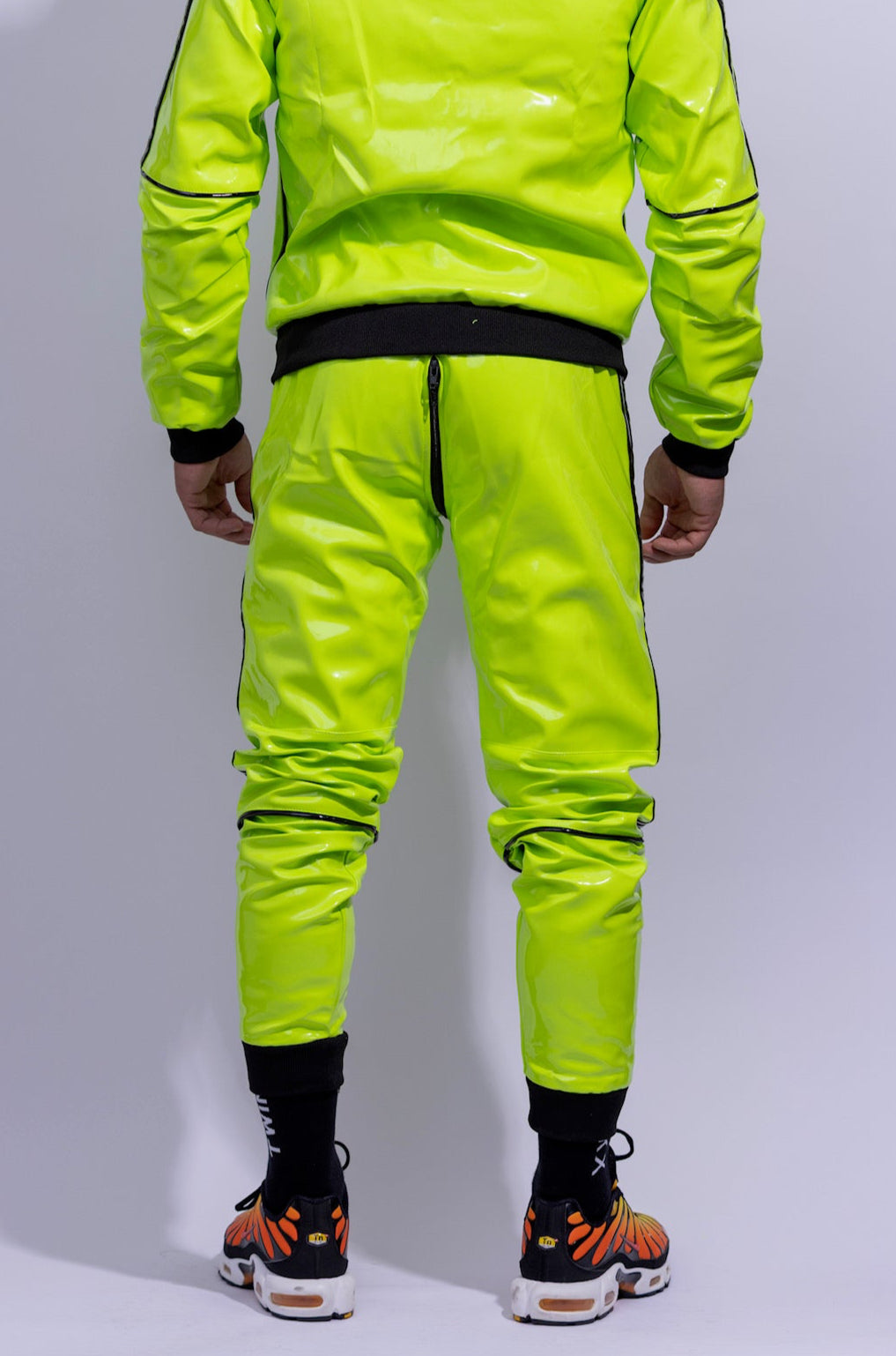 superhero pants I neon/black I pvc pro