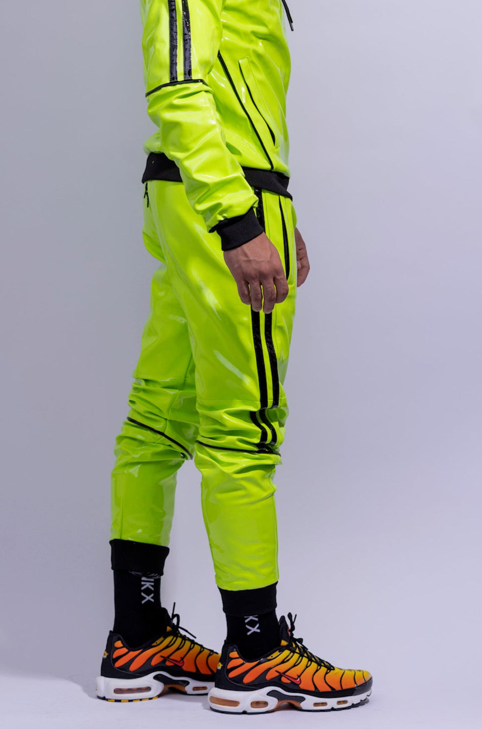 superhero pants I neon/black I pvc pro