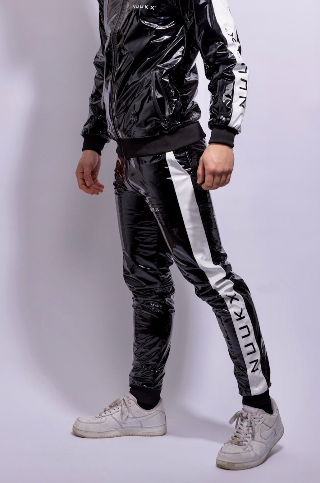 midnight tuned pants I black/white I pvc pro