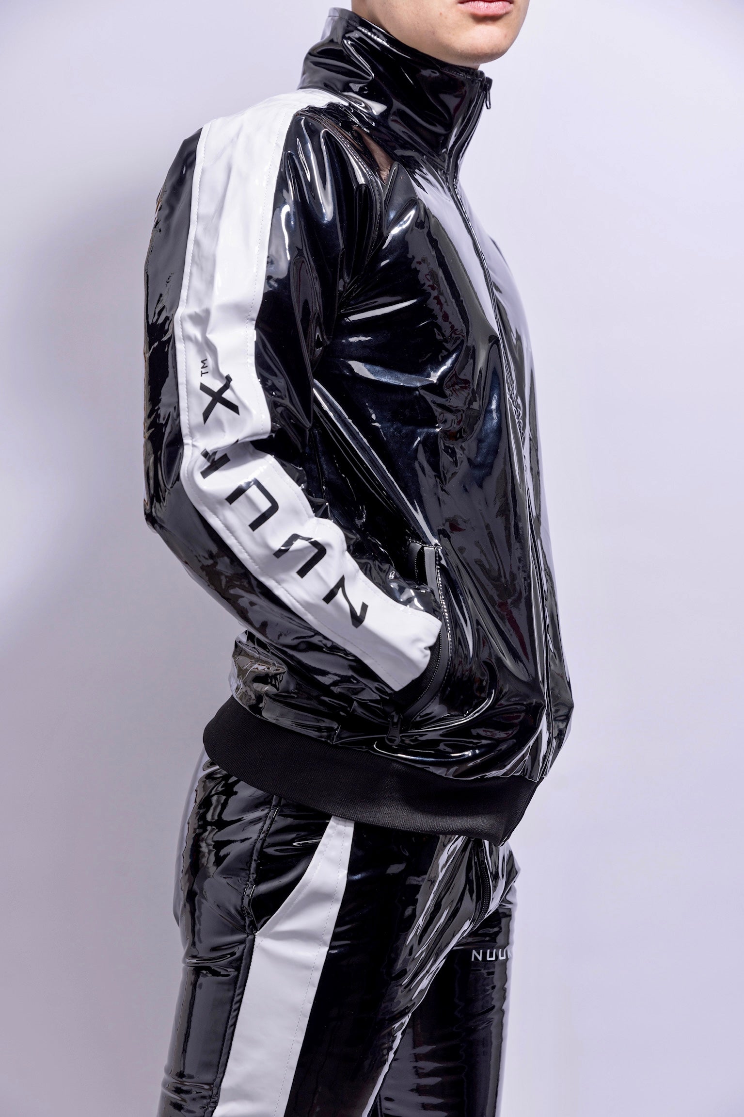midnight tuned jacket I black/white I pvc pro