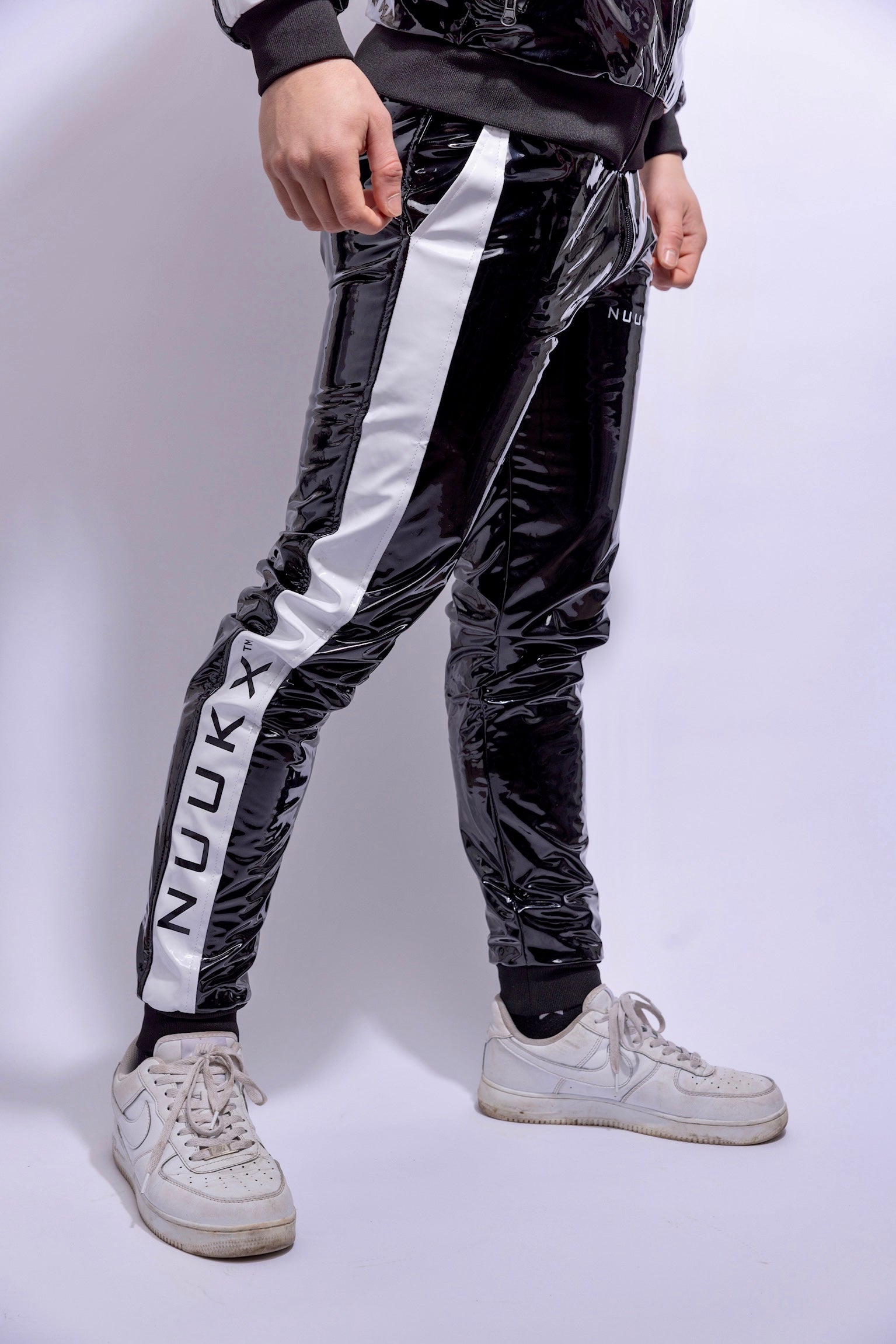 midnight tuned pants I black/white I pvc pro