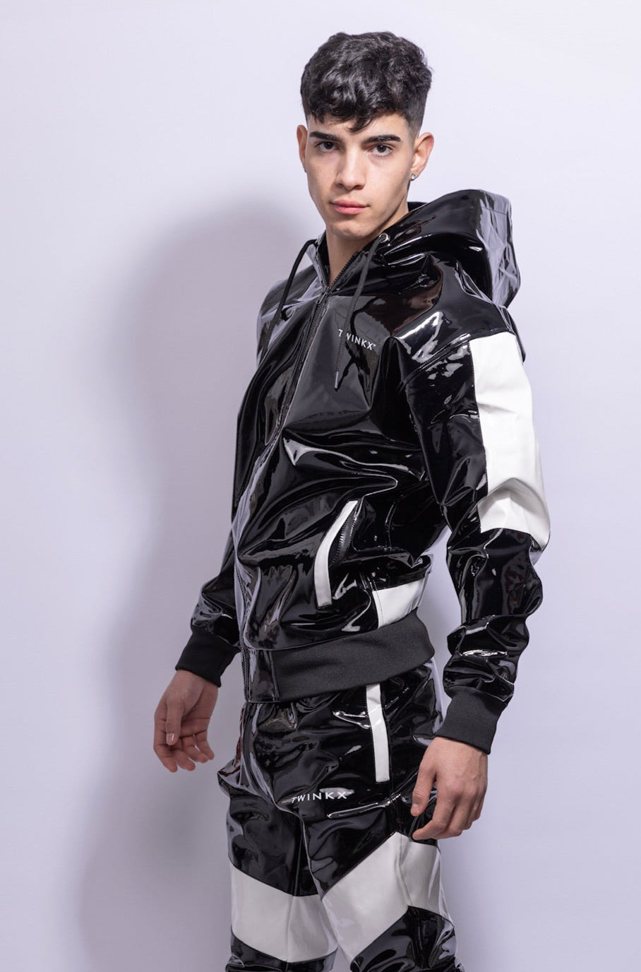 datemate jacket I black/white I pvc pro