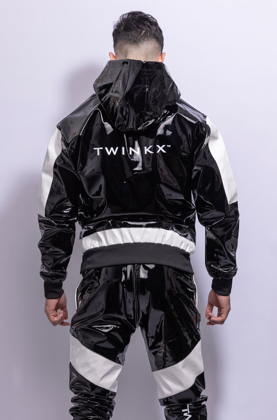 datemate jacket I black/white I pvc pro