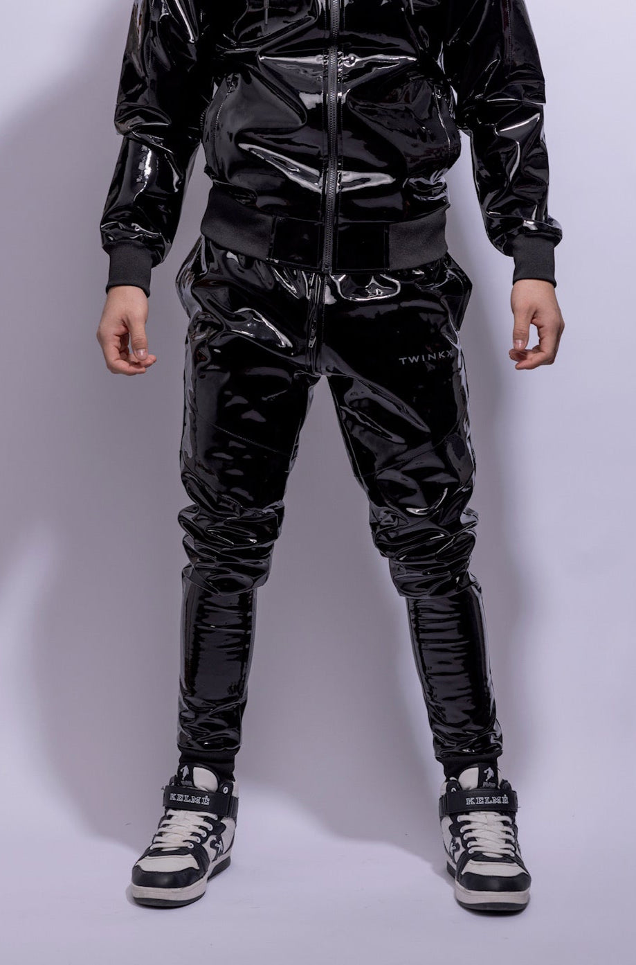 datemate pants I black/black I pvc pro