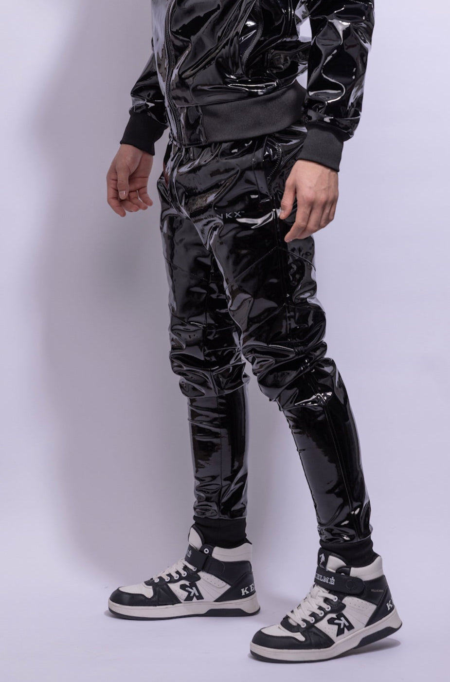 datemate pants I black/black I pvc pro
