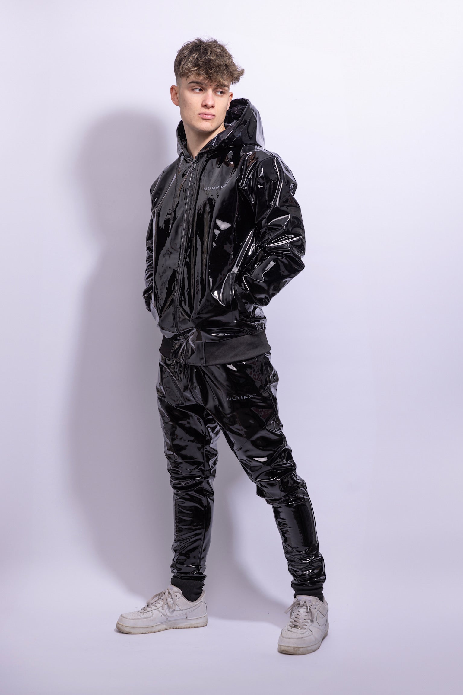 datemate pants I black/black I pvc pro
