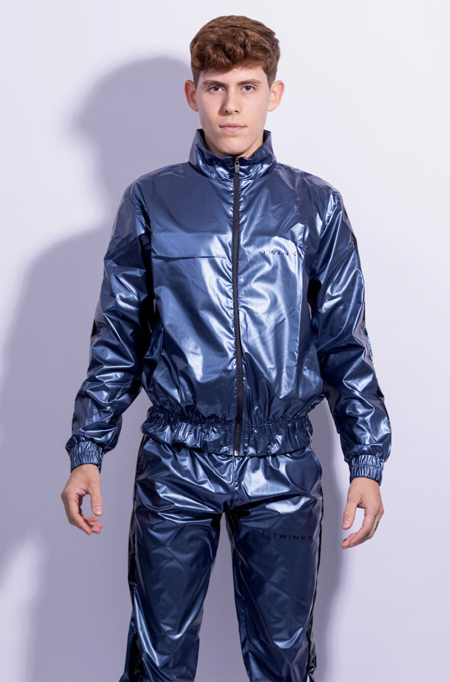 midnight jacket I iced blue/black I nylon pro