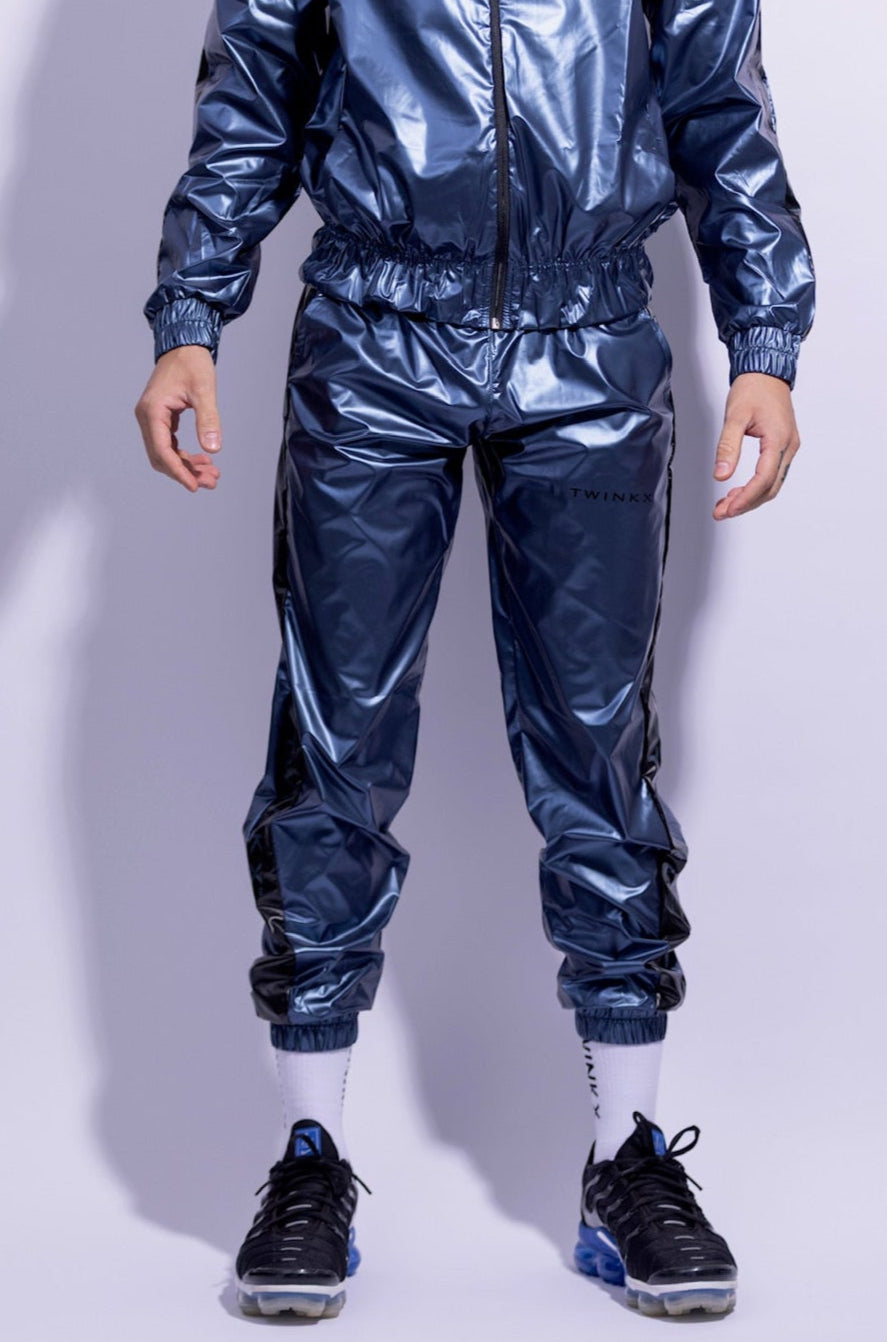 midnight pants I iced blue/black I nylon pro