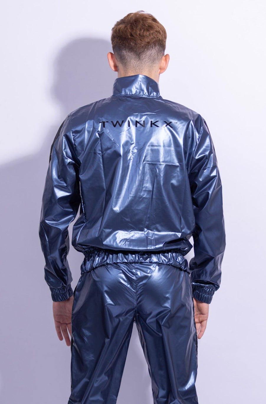 midnight jacket I iced blue/black I nylon pro