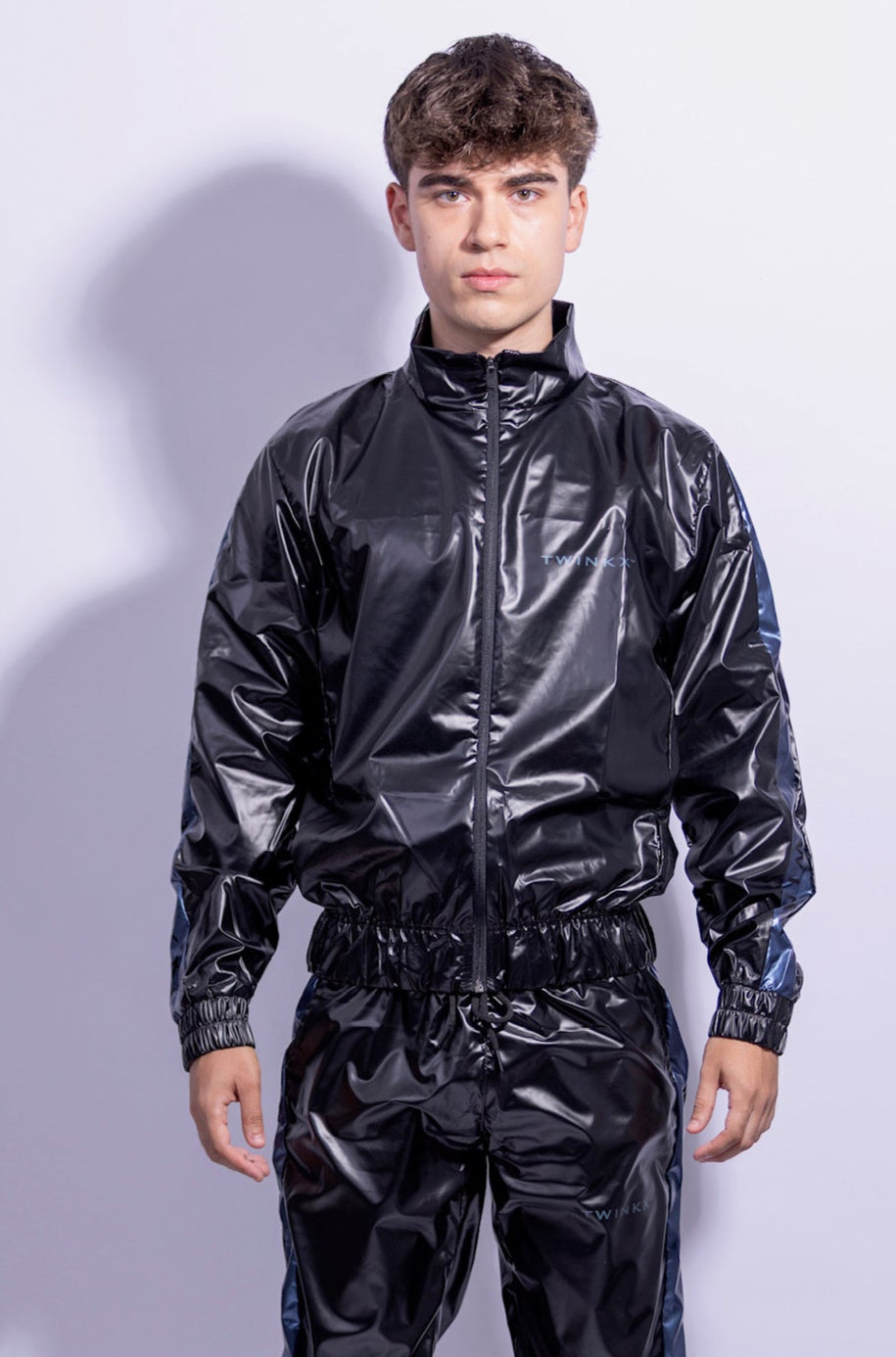 midnight jacket I iced black/blue I nylon pro