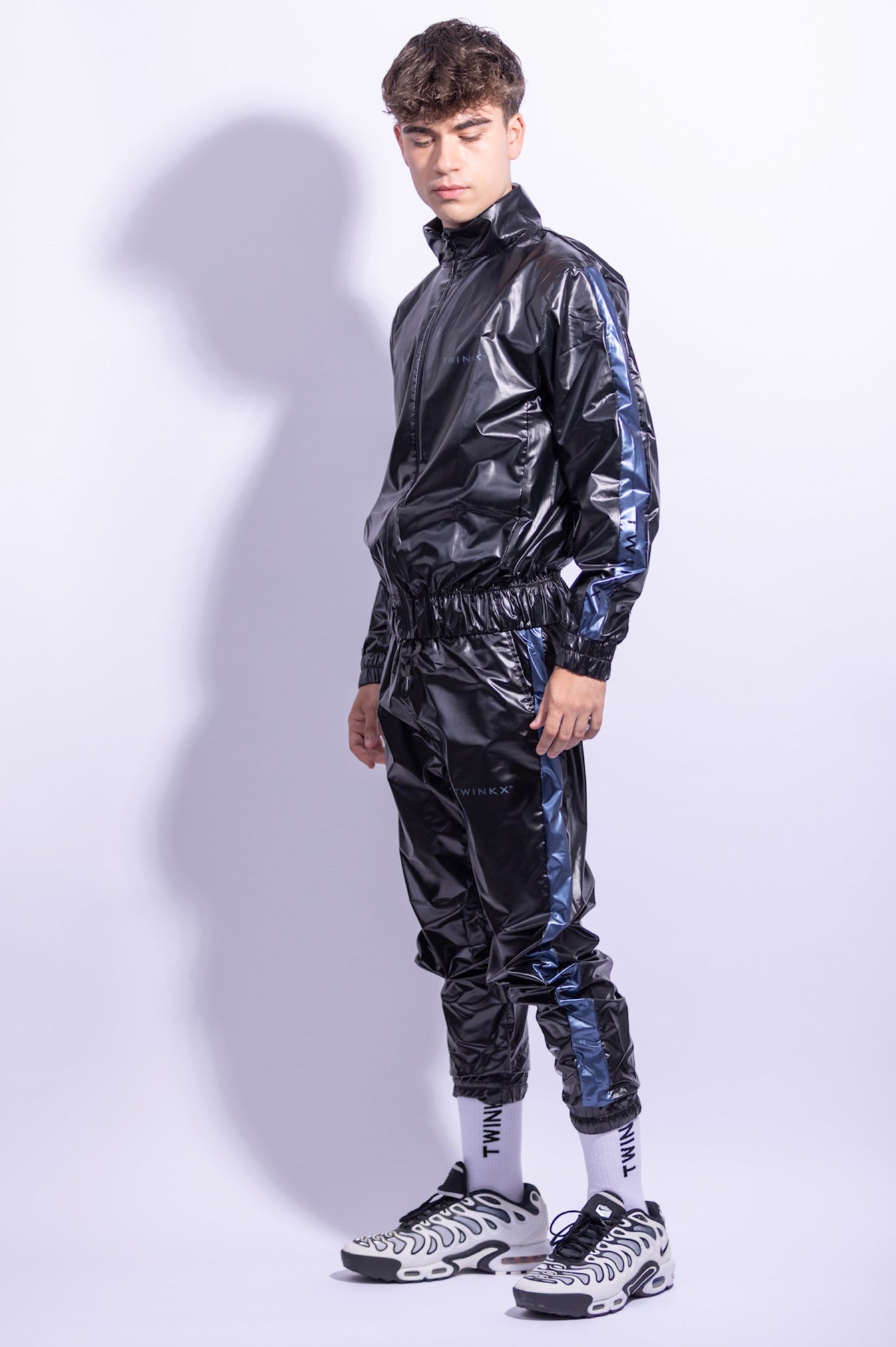 midnight jacket I iced black/blue I nylon pro