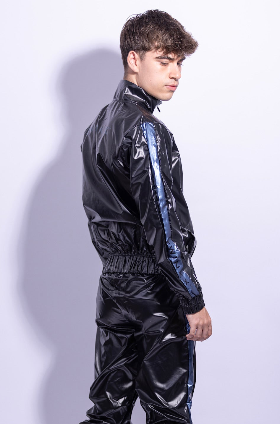 midnight jacket I iced black/blue I nylon pro