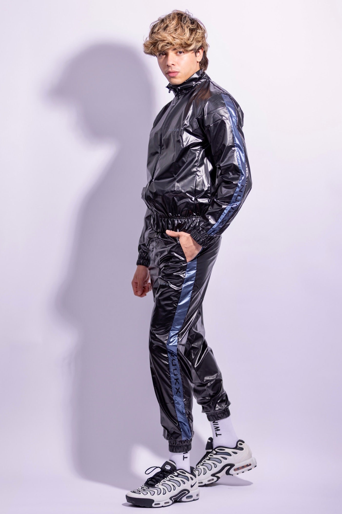 midnight pants I iced black/blue I nylon pro