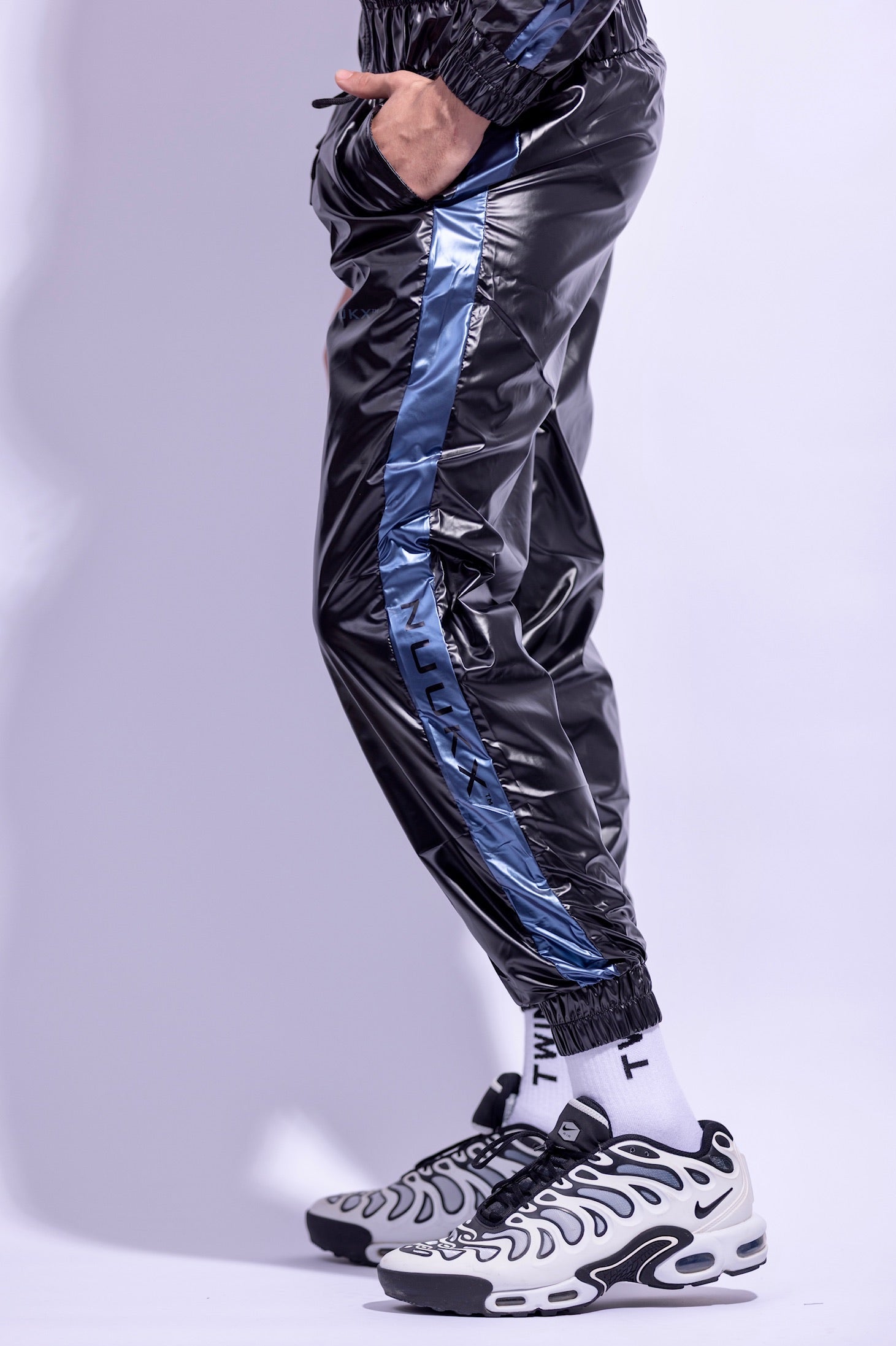 midnight pants I iced black/blue I nylon pro