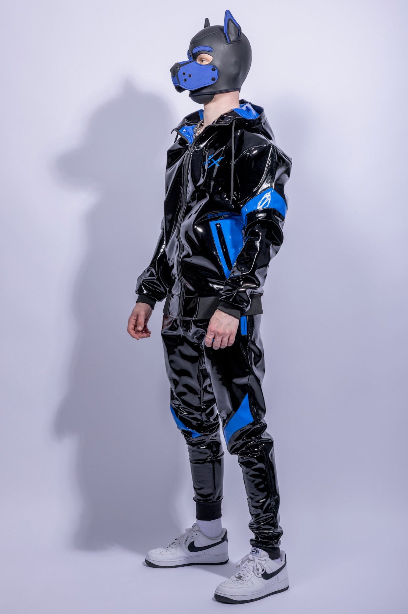 bark pants I black/blue I pvc pro
