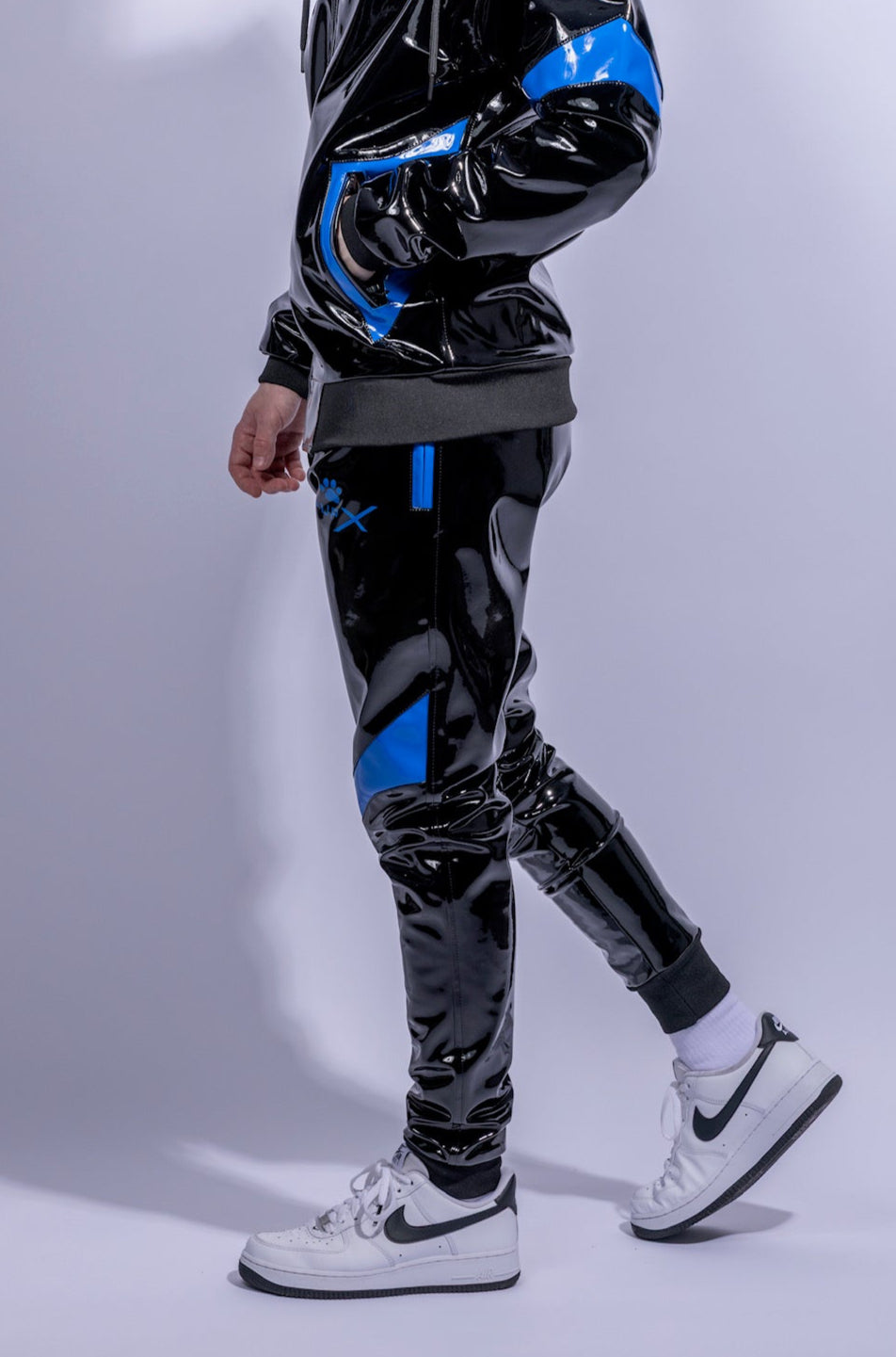 bark pants I black/blue I pvc pro