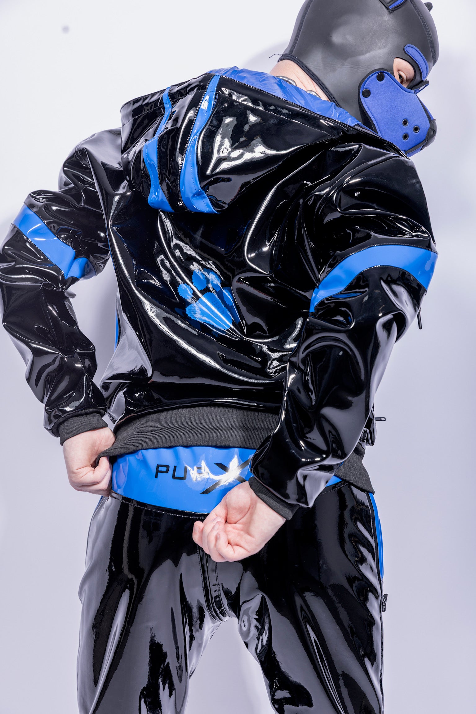 bark pants I black/blue I pvc pro