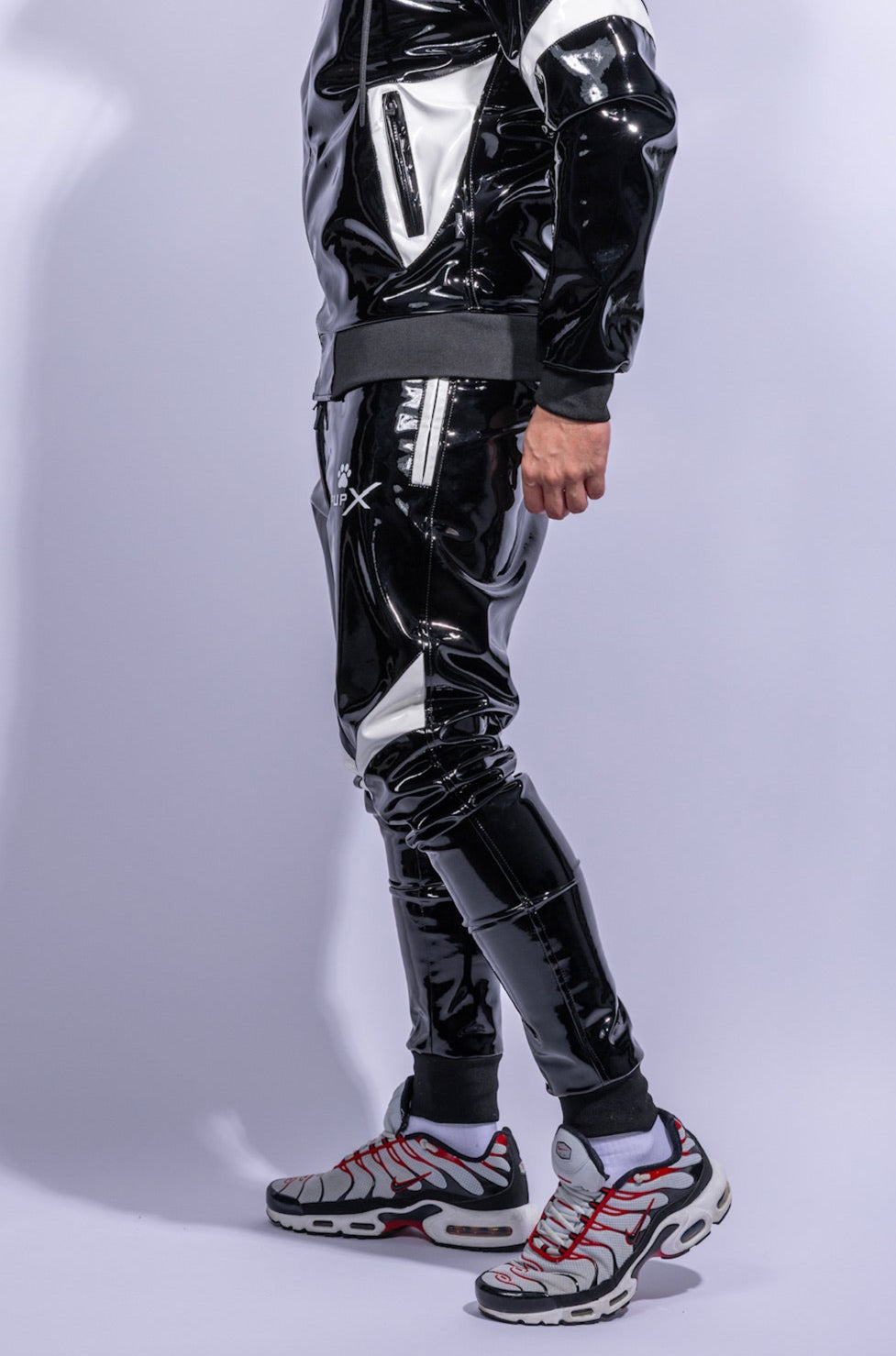 bark pants I black/white I pvc pro