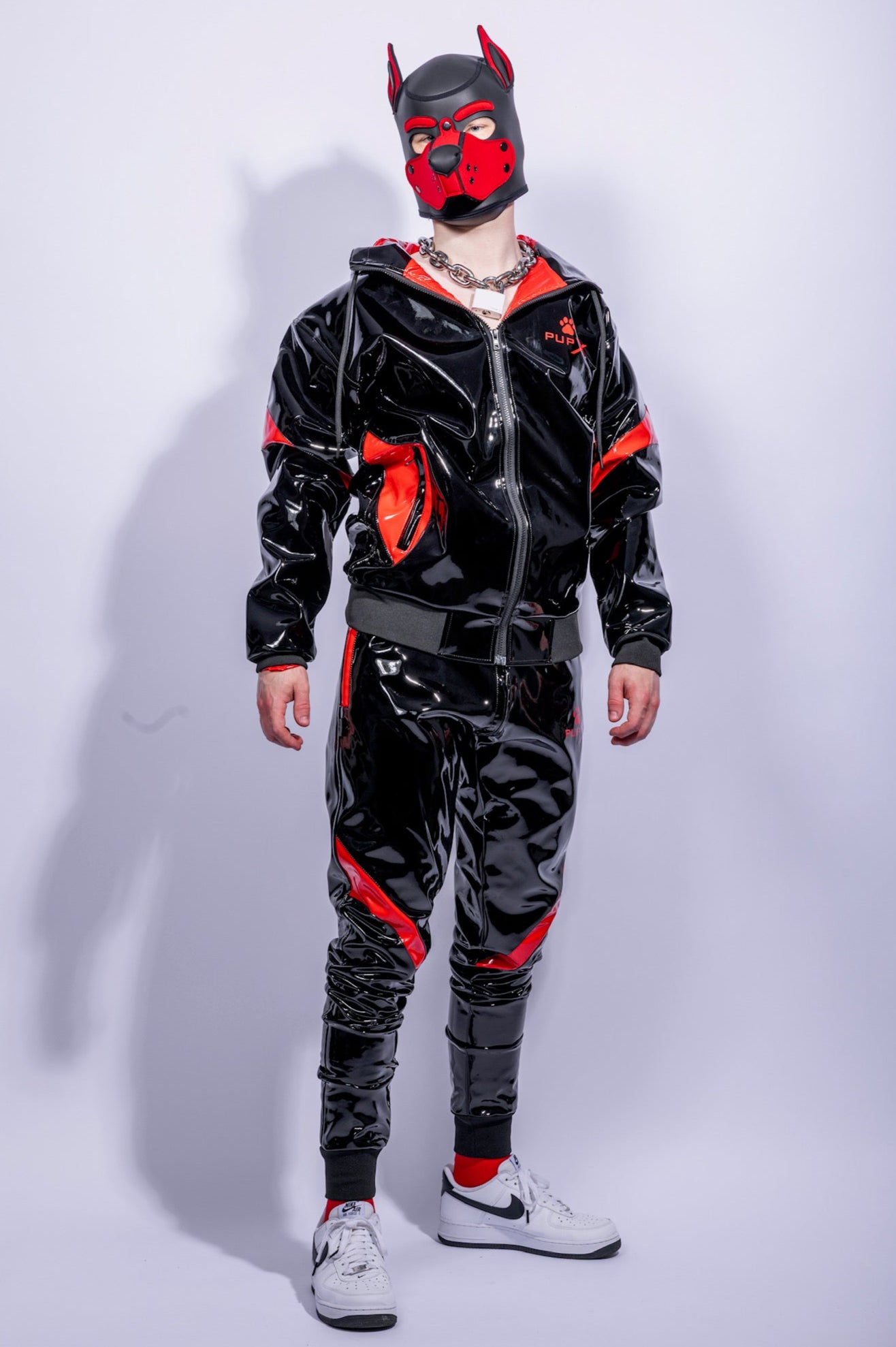 bark pants I black/red I pvc pro