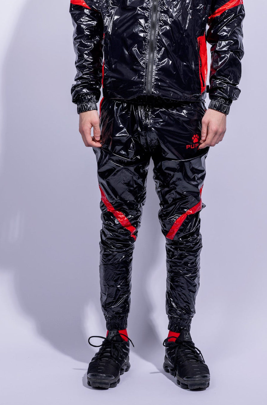 bark pants I black/red I nylon pro