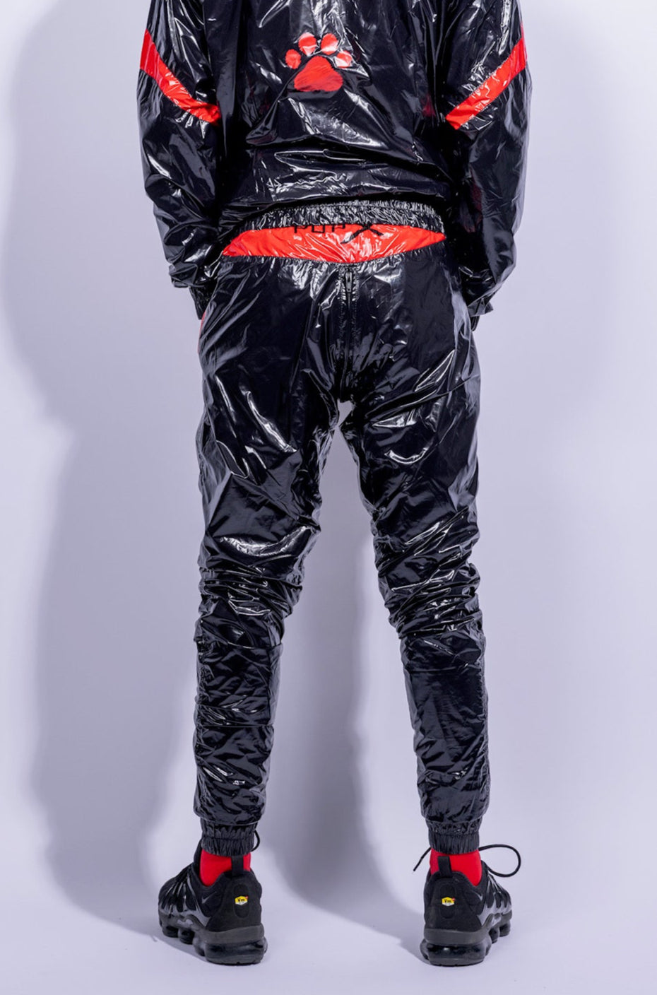 bark pants I black/red I nylon pro