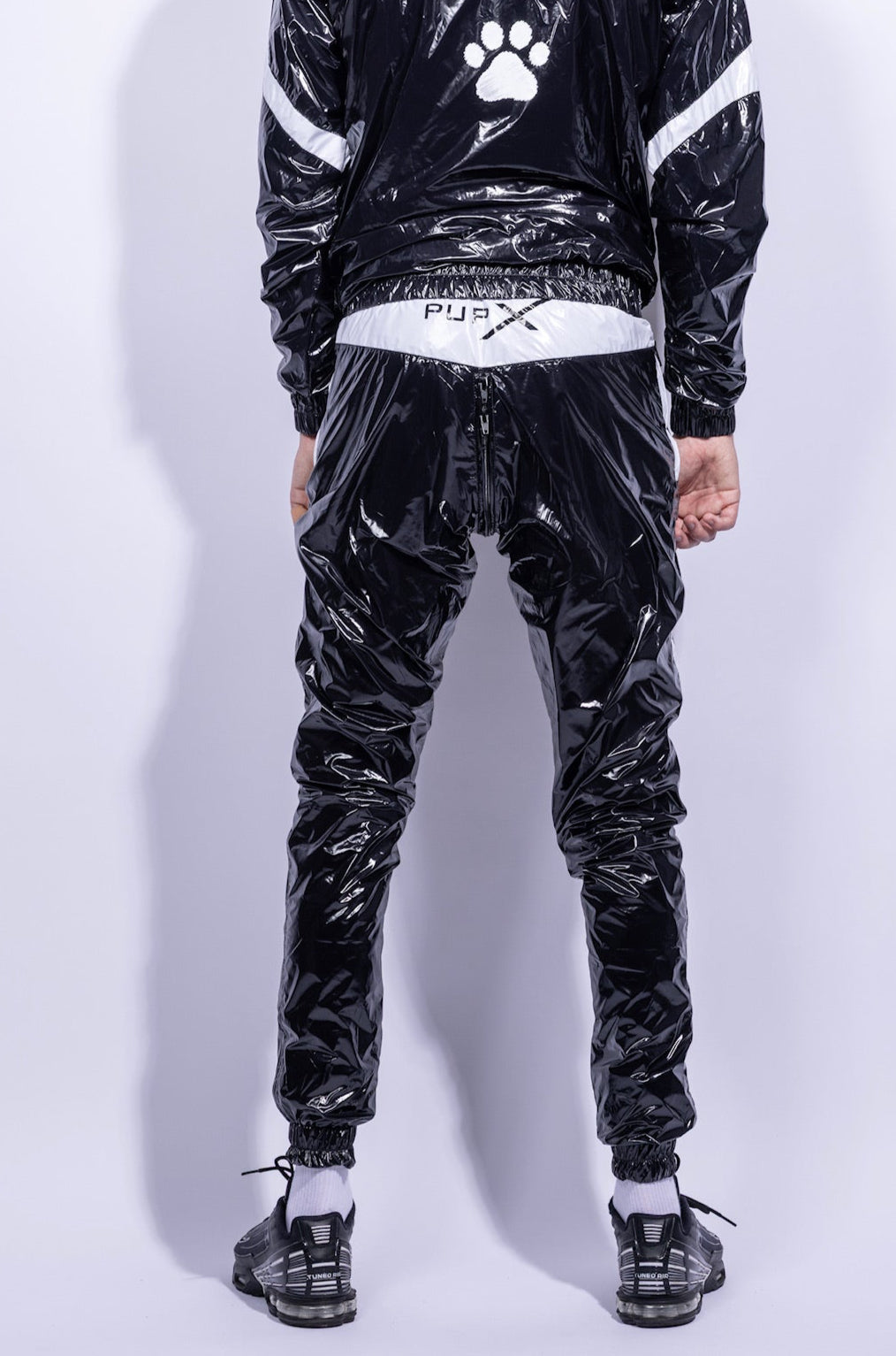 bark pants I black/white I nylon pro