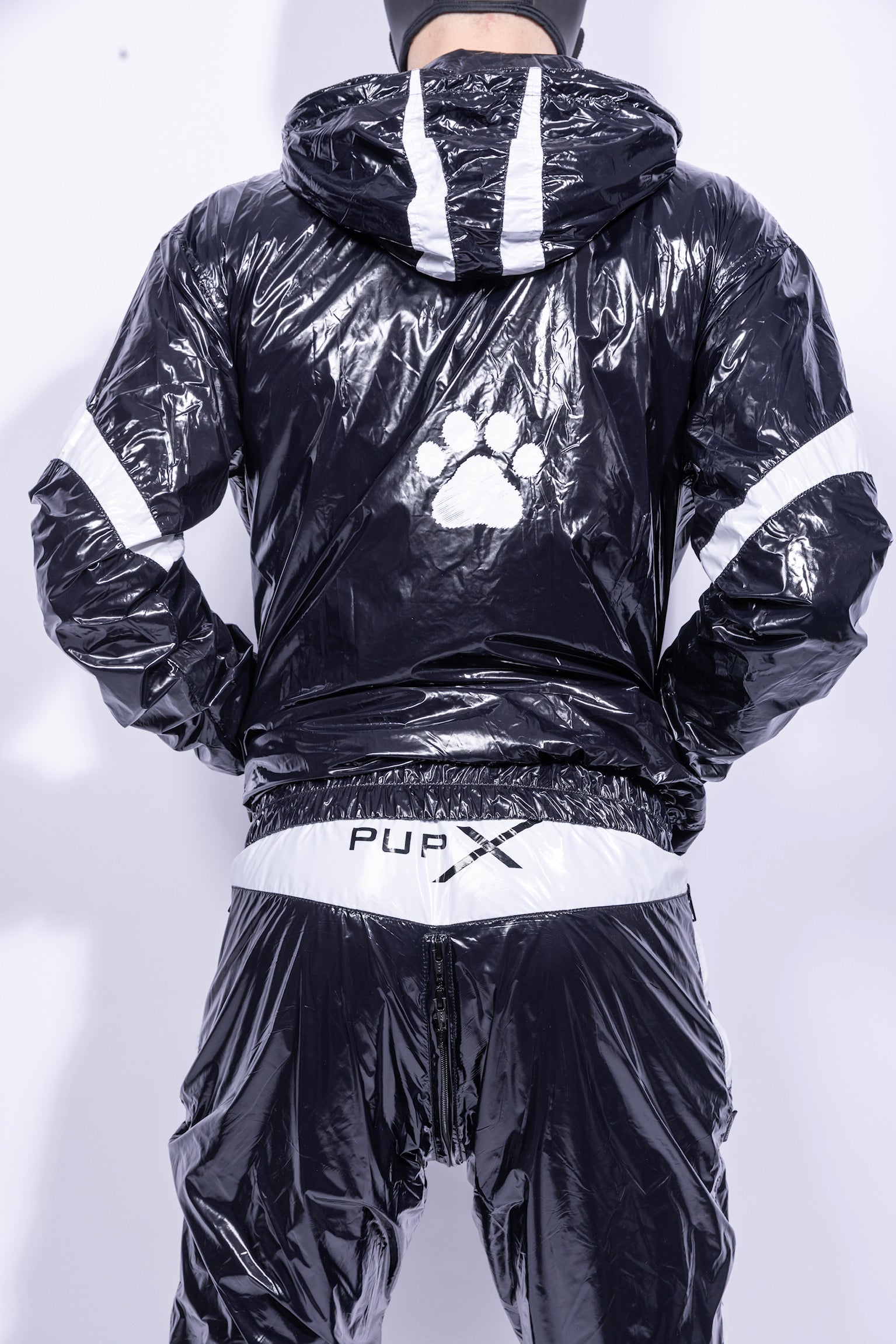 bark pants I black/white I nylon pro