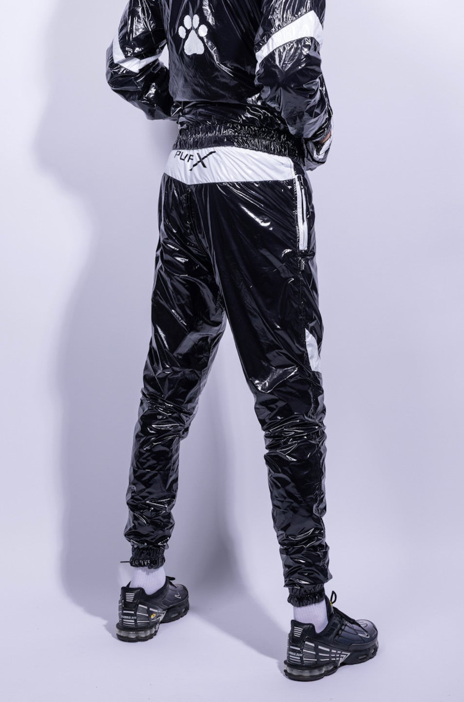 bark pants I black/white I nylon pro