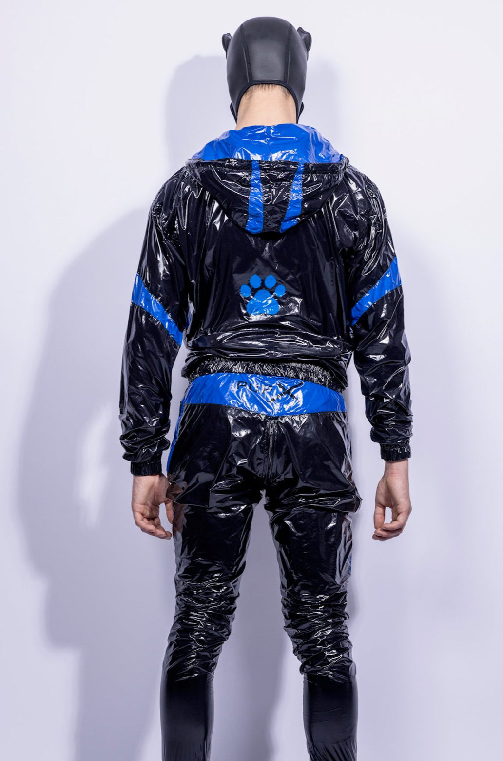 bark jacket I black/blue I nylon pro