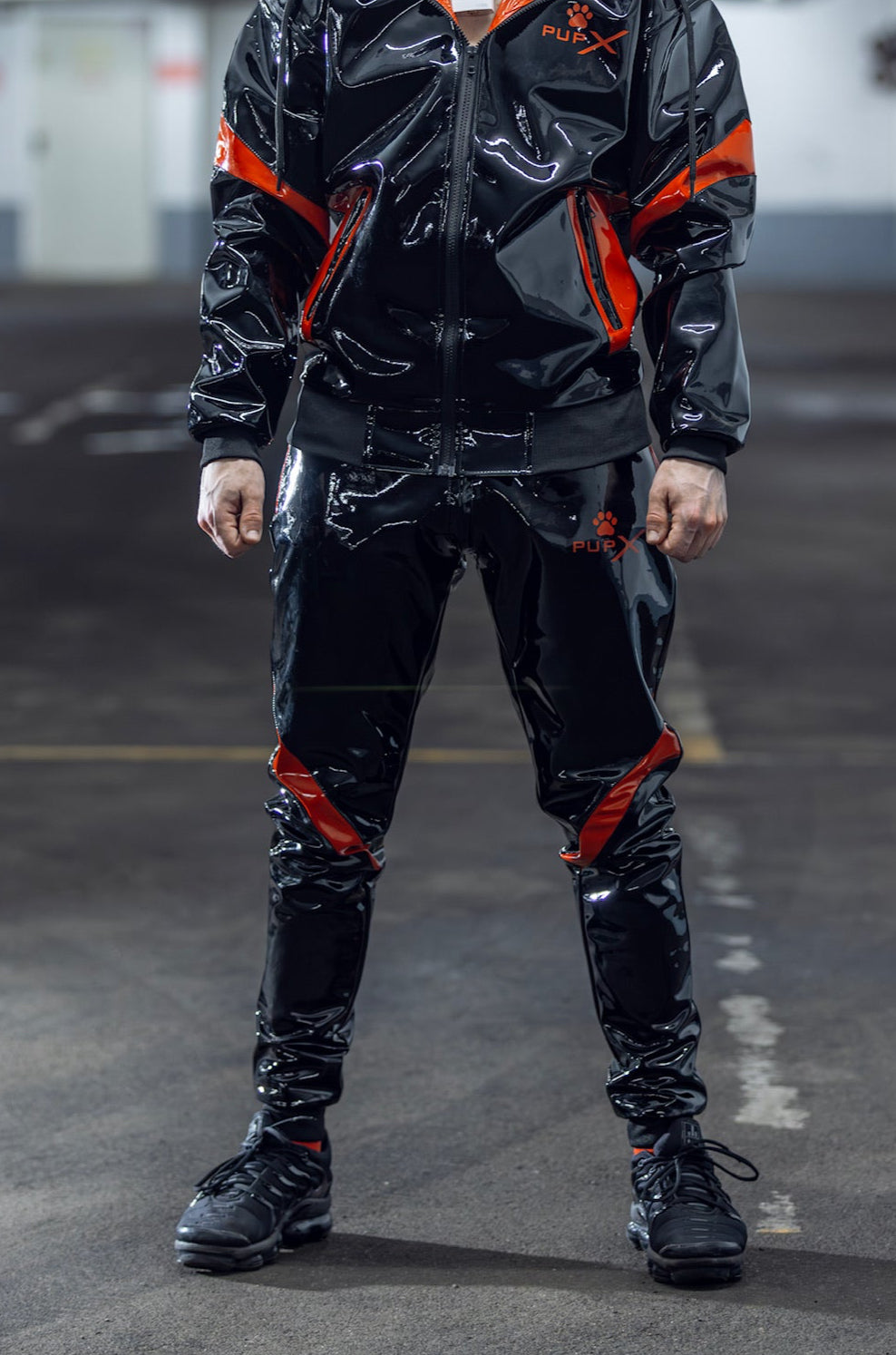 bark pants I black/red I pvc pro