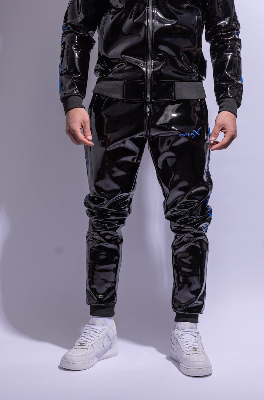heroic x pants I black/blue I pvc pro