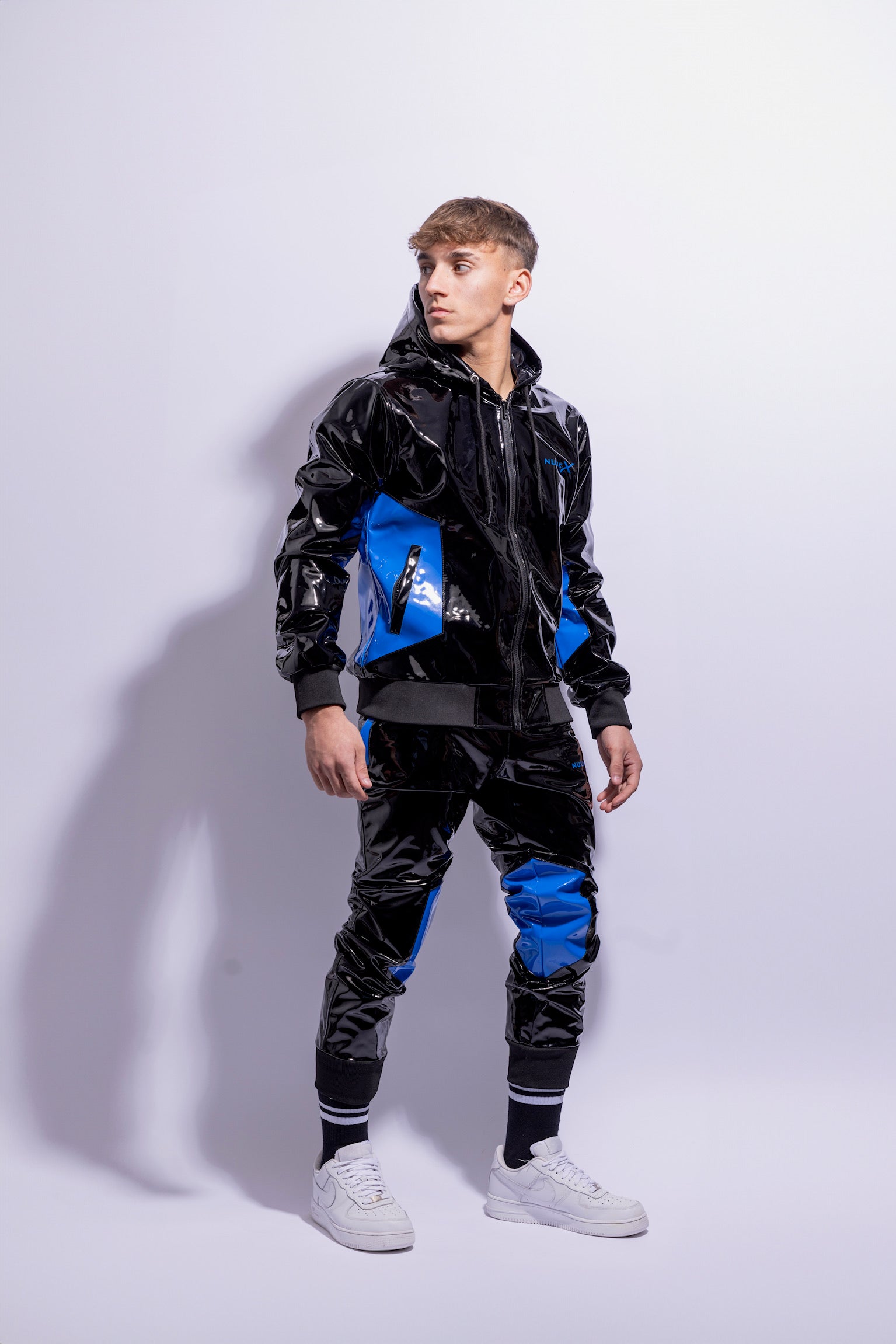datingstar berlin pants I black/blue I pvc pro