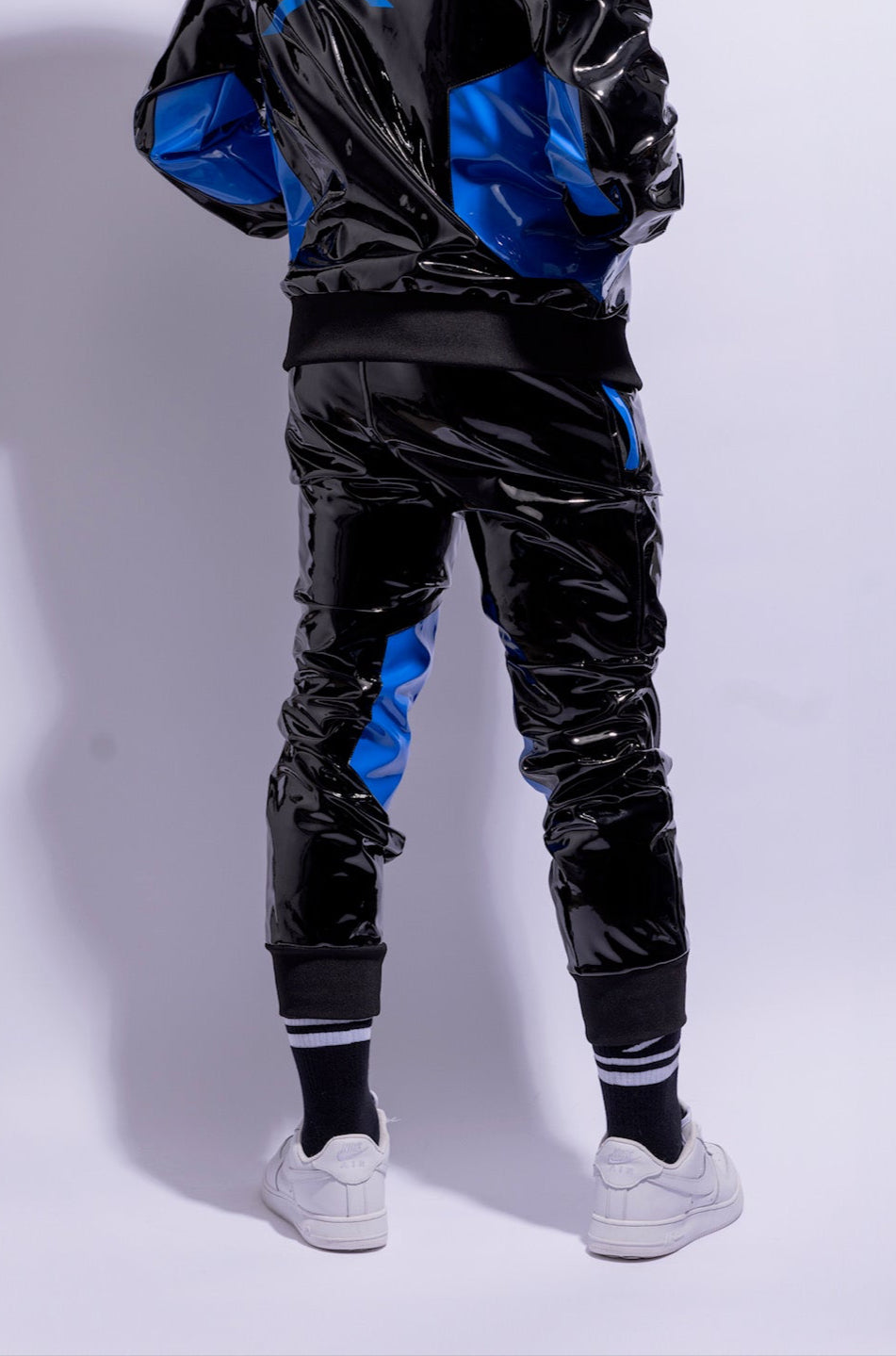 datingstar berlin pants I black/blue I pvc pro