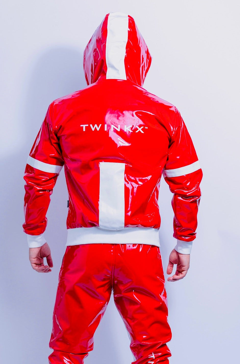 datingstar jacket I red/white I pvc pro