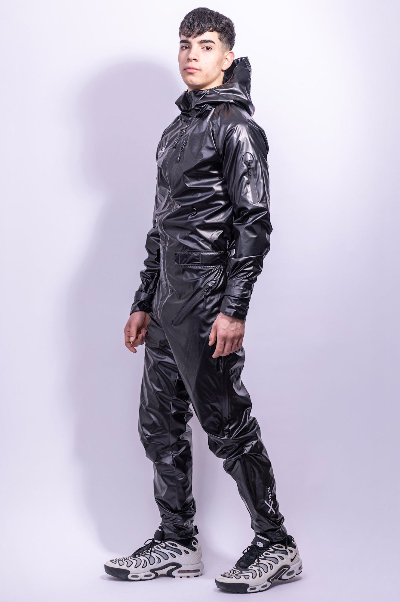 come.x.play fullsuit I iced black I nylon pro