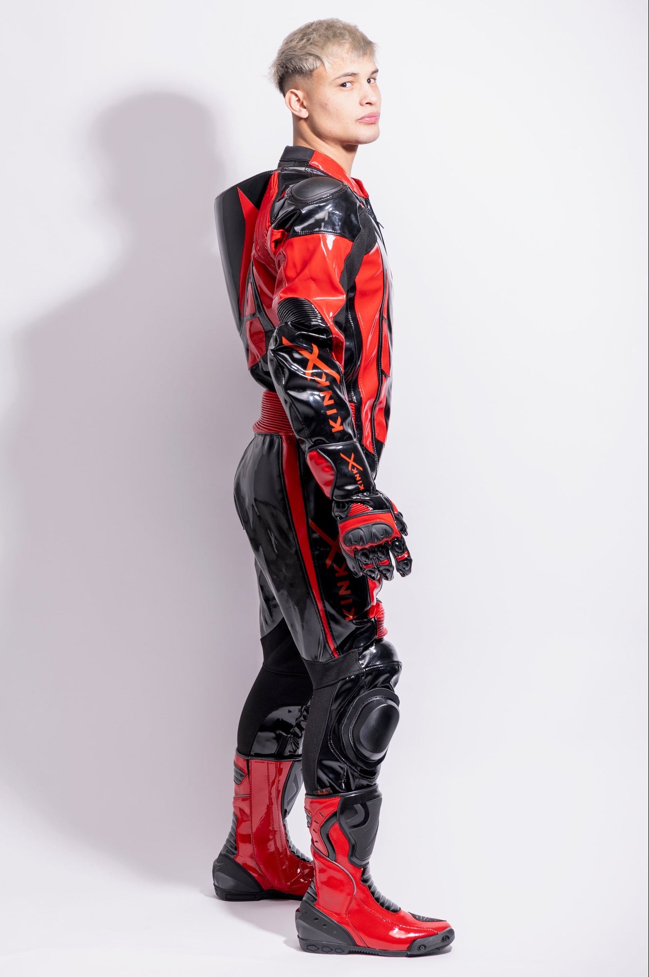 infernum fullsuit I black/red I pvc pro+
