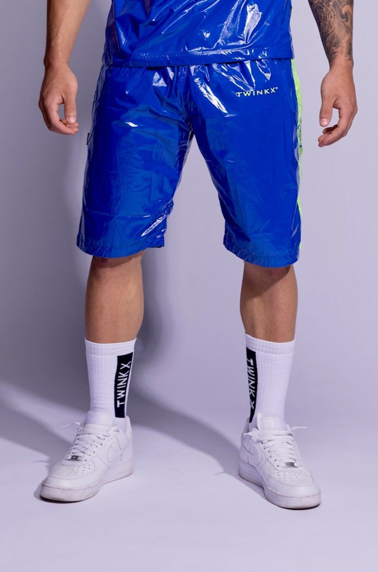 midnight shorts I blue 🏝️ island I nylon PRO