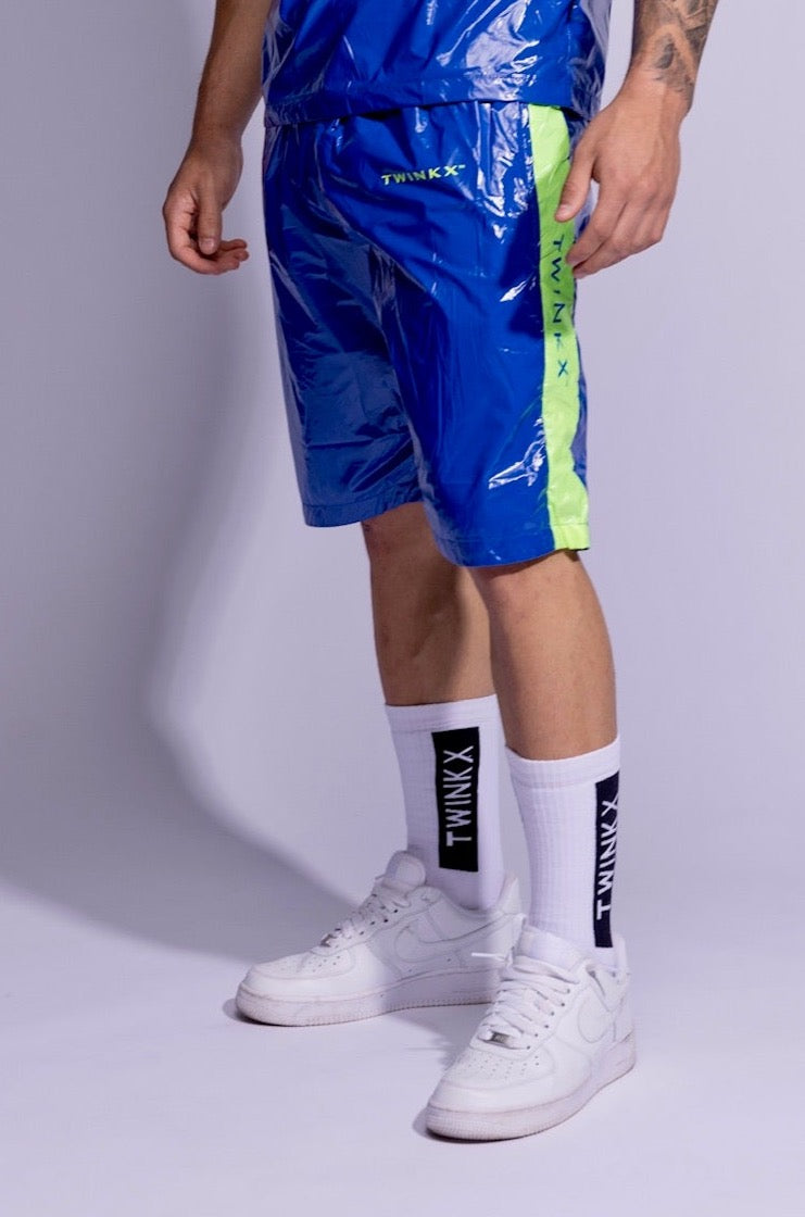 midnight shorts I blue 🏝️ island I nylon PRO