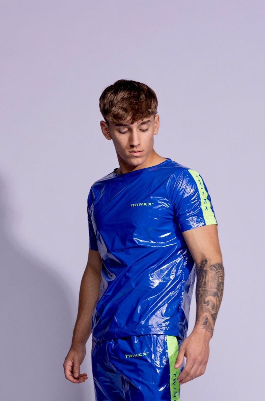 midnight t-shirt I blue 🏝️ island I nylon PRO